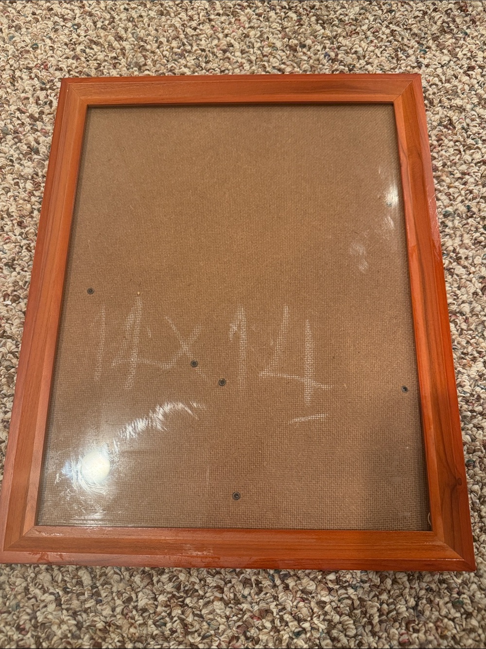 Wooden Picture Frame in Warm Cherry Finish